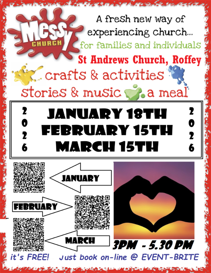 Messy Church poster
