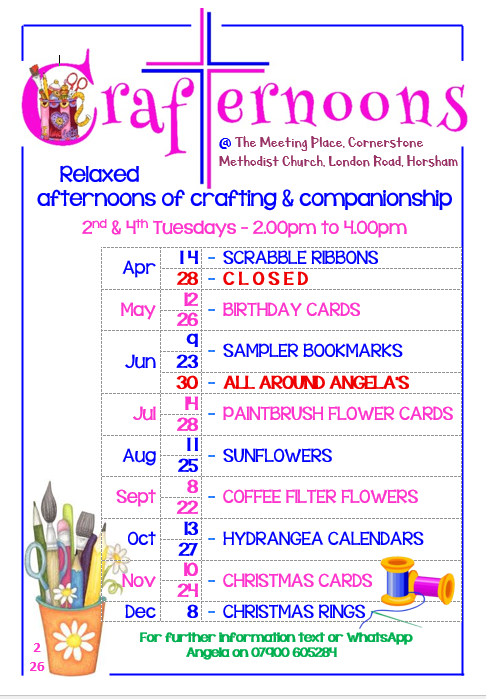 April to December 2026